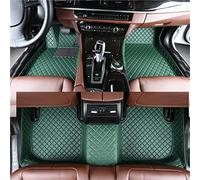 Customized Car Floor Mats Compatible with Hyundai Elantra,Tucson, Veloster, Sonata, Accent,Equus,Palisade,Tiburon,Tucson etc Non-Slip Leather Car Floor Liners (3D Green)