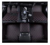 Customized Car Floor Mats For Dodge For Journey 2008 2009 2010 2011 2012-2023 Car Interior Styling Anti-fouling Car Floor Mats Accessorie(Black Red)