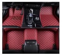 Customized Car Floor Mats For Dodge For Journey 2008 2009 2010 2011 2012-2023 Car Interior Styling Anti-fouling Car Floor Mats Accessorie(Wine red)
