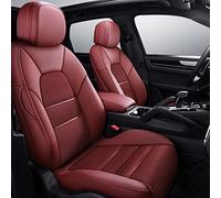 Customized Car Seat Covers For Subaru Xv 2012 2013 2014 2015 2016 2017 2018 Leather Auto Interior Car Seat Set(WINE RED,Standard)