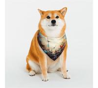 Customized Dog Bandanas - Unique Designs for Everyday & Special Occasions, Perfect for Dog Clothes, Birthday, Valentine's Day, and More Cosmic Geometry Dream