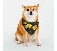Customized Dog Bandanas - Unique Designs for Everyday & Special Occasions, Perfect for Dog Clothes, Birthday, Valentine's Day, and More GoldenFloraCluster