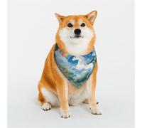 Customized Dog Bandanas - Unique Designs for Everyday & Special Occasions, Perfect for Dog Clothes, Birthday, Valentine's Day, and More Fantasy Unicorn Leap