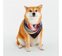 Customized Dog Bandanas - Unique Designs for Everyday & Special Occasions, Perfect for Dog Clothes, Birthday, Valentine's Day, and More Floating Spiral