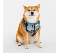 Customized Dog Bandanas - Unique Designs for Everyday & Special Occasions, Perfect for Dog Clothes, Birthday, Valentine's Day, and More DesertCactiHorizon