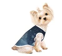 Customized Dog Clothes - Unique Patterned Dog Sweater, Cat Clothes, and More - Perfect for Small to Medium Dogs - Stylish & Comfortable Pet Apparel Blurred Snowflakes Medium