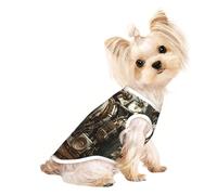 Customized Dog Clothes - Unique Patterned Dog Sweater, Cat Clothes, and More - Perfect for Small to Medium Dogs - Stylish & Comfortable Pet Apparel Bank Vault gate Medium