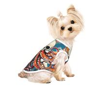 Customized Dog Clothes - Unique Patterned Dog Sweater, Cat Clothes, and More - Perfect for Small to Medium Dogs - Stylish & Comfortable Pet Apparel Skeleton Octopus Medium