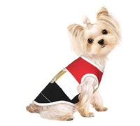 Customized Dog Clothes - Unique Patterned Dog Sweater, Cat Clothes, and More - Perfect for Small to Medium Dogs - Stylish & Comfortable Pet Apparel Egyptian Flag Small