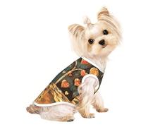 Customized Dog Clothes - Unique Patterned Dog Sweater, Cat Clothes, and More - Perfect for Small to Medium Dogs - Stylish & Comfortable Pet Apparel Romantic Path Tracking Small