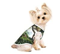 Customized Dog Clothes - Unique Patterned Dog Sweater, Cat Clothes, and More - Perfect for Small to Medium Dogs - Stylish & Comfortable Pet Apparel Flower Path Medium