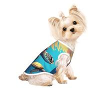 Customized Dog Clothes - Unique Patterned Dog Sweater, Cat Clothes, and More - Perfect for Small to Medium Dogs - Stylish & Comfortable Pet Apparel Comic Turtle Medium