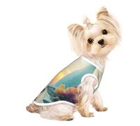 Customized Dog Clothes - Unique Patterned Dog Sweater, Cat Clothes, and More - Perfect for Small to Medium Dogs - Stylish & Comfortable Pet Apparel A Lively Little River Small