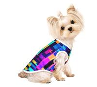 Customized Dog Clothes - Unique Patterned Dog Sweater, Cat Clothes, and More - Perfect for Small to Medium Dogs - Stylish & Comfortable Pet Apparel Neon Volume lamp Medium