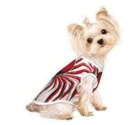 Customized Dog Clothes - Unique Patterned Dog Sweater, Cat Clothes, and More - Perfect for Small to Medium Dogs - Stylish & Comfortable Pet Apparel Red and Black Octopus Medium