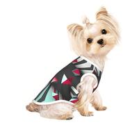Customized Dog Clothes - Unique Patterned Dog Sweater, Cat Clothes, and More - Perfect for Small to Medium Dogs - Stylish & Comfortable Pet Apparel Abstract Geometry Art Large