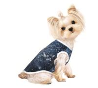 Customized Dog Clothes - Unique Patterned Dog Sweater, Cat Clothes, and More - Perfect for Small to Medium Dogs - Stylish & Comfortable Pet Apparel Scattered Snowflakes Small