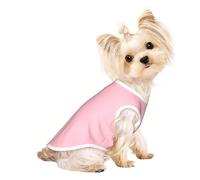 Customized Dog Clothes - Unique Patterned Dog Sweater, Cat Clothes, and More - Perfect for Small to Medium Dogs - Stylish & Comfortable Pet Apparel Natural Pink Large