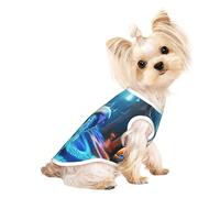 Customized Dog Clothes - Unique Patterned Dog Sweater, Cat Clothes, and More - Perfect for Small to Medium Dogs - Stylish & Comfortable Pet Apparel Colorful Animals Small