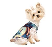 Customized Dog Clothes - Unique Patterned Dog Sweater, Cat Clothes, and More - Perfect for Small to Medium Dogs - Stylish & Comfortable Pet Apparel Blue Chinese Loong Fantasy Small