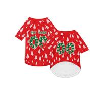 Customized Dog Shirt, Personalised Sporty Pet Jersey Vest With Digital Print For Small, Medium & Large Dogs，with Name Number or Logo，Football Jersey Pet Shirt Clothes Sweatshirt Christmas