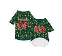 Customized Dog Shirt, Personalised Sporty Pet Jersey Vest With Digital Print For Small, Medium & Large Dogs，with Name Number or Logo，Football Jersey Pet Shirt Clothes Sweatshirt Christmas