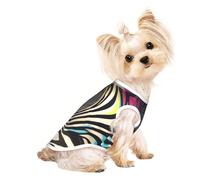 Customized Dog Sweaters for Small & Medium Dogs - Unique Designs, Soft Polyester Fleece, Perfect for Surgery Recovery & Daily Wear Deformed Spiral Vortex Large