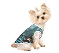 Customized Dog Sweaters For Small & Medium Dogs - Unique Designs, Soft Polyester Fleece, Perfect For Surgery Recovery & Daily Wear Forgotten Forest S