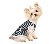 Customized Dog Sweaters For Small & Medium Dogs - Unique Designs, Soft Polyester Fleece, Perfect For Surgery Recovery & Daily Wear Visual Illusion Art L