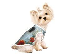 Customized Dog Sweaters for Small & Medium Dogs - Unique Designs, Soft Polyester Fleece, Perfect for Surgery Recovery & Daily Wear Exquisite Digital Art Small