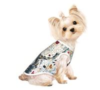 Customized Dog Sweaters for Small & Medium Dogs - Unique Designs, Soft Polyester Fleece, Perfect for Surgery Recovery & Daily Wear A Beautiful Tree Medium