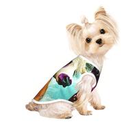 Customized Dog Sweaters for Small & Medium Dogs - Unique Designs, Soft Polyester Fleece, Perfect for Surgery Recovery & Daily Wear Half Human, Half Angus Bull Medium