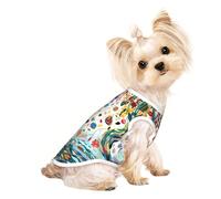 Customized Dog Sweaters For Small & Medium Dogs - Unique Designs, Soft Polyester Fleece, Perfect For Surgery Recovery & Daily Wear Watercolor Painting Landscape L