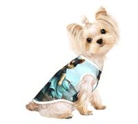 Customized Dog Sweaters For Small & Medium Dogs - Unique Designs, Soft Polyester Fleece, Perfect For Surgery Recovery & Daily Wear A Pomeranian Wearing A Gorgeous Dress L