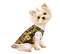 Customized Dog Sweaters for Small & Medium Dogs - Unique Designs, Soft Polyester Fleece, Perfect for Surgery Recovery & Daily Wear Native American Folk Art Large