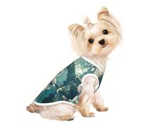 Customized Dog Sweaters For Small & Medium Dogs - Unique Designs, Soft Polyester Fleece, Perfect For Surgery Recovery & Daily Wear Two Swans Swimming On The Lake1 S