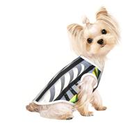 Customized Dog Sweaters for Small & Medium Dogs - Unique Designs, Soft Polyester Fleece, Perfect for Surgery Recovery & Daily Wear Rainbow Caustic Illumination Small