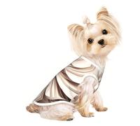 Customized Dog Sweaters For Small & Medium Dogs - Unique Designs, Soft Polyester Fleece, Perfect For Surgery Recovery & Daily Wear Dynamic Wrinkles M