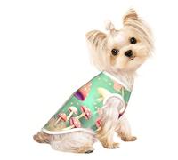 Customized Dog Sweaters For Small & Medium Dogs - Unique Designs, Soft Polyester Fleece, Perfect For Surgery Recovery & Daily Wear Fantasy Mushroom M