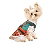 Customized Dog Sweaters For Small & Medium Dogs - Unique Designs, Soft Polyester Fleece, Perfect For Surgery Recovery & Daily Wear Eclectic Vintage Room L