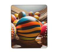 Customized Easter egg Mouse Pad - Unique Design for Gaming & Office, Full-Color Print, Non-Slip Rubber Base, Perfect for Laptop & Computer Desks