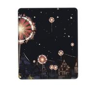 Customized Fantasy Town Mouse Pad - Unique Design for Gaming & Office, Full-Color Print, Non-Slip Rubber Base, Perfect for Laptop & Computer Desks