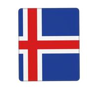 Customized Flag of Iceland Mouse Pad - Unique Design for Gaming & Office, Full-Color Print, Non-Slip Rubber Base, Perfect for Laptop & Computer Desks