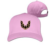 Customized Funny Pontiac Firebird Logo 2 Adjustable Baseball Cap Hat for Men Women,Black