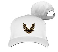 Customized Funny Pontiac Firebird Logo 2 Adjustable Baseball Cap Hat for Men Women,Black