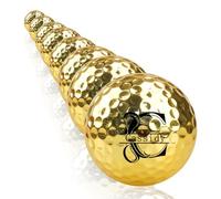 Customized Golf Balls Gold Personalized Logo Image Text, Men Women Golf Balls Creative Gifts