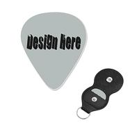 Customized Guitar Pick Add Your Text Images For Acoustic Guitar, Violin, Ukulele, Bass (6 Packs)