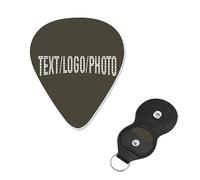 Customized Guitar Pick Your Image Text Here For Bass, Electric, Acoustic Guitars 0.027inch/0.71mm