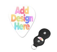 Customized Guitar Pick Your Image Text Here For Bass, Electric, Acoustic Guitars