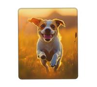 Customized Happy little dog1 Mouse Pad - Unique Design for Gaming & Office, Full-Color Print, Non-Slip Rubber Base, Perfect for Laptop & Computer Desks
